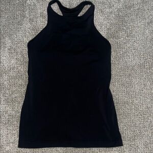 Black Sleeveless Women's Top